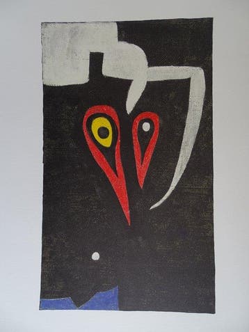 Joan Miro (1893-1983) - Cabeza de pajaro