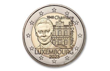 2 euro 175 jaar Parlement 2023 - Luxemburg, Verzenden