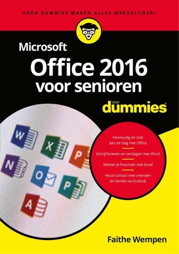 Microsoft Office 2016 voor senioren voor Dummi 9789045353166, Verzenden, Zo goed als nieuw