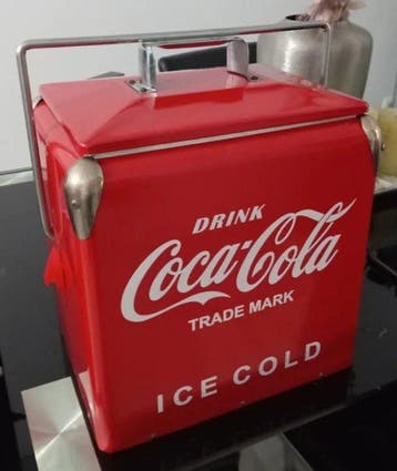 Ghiacciaia Coca cola - Ijsemmer - Staal