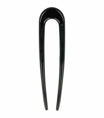 Haarvork 13cm – Haarpin voor Knot – Kunststof – Zwart, Nieuw
