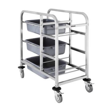 Vogue RVS afruimwagen, Verzenden, Nieuw in verpakking