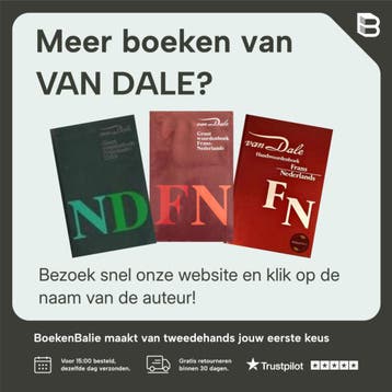 Van Dale groot woordenboek Nederlands-Frans / Van Dale, Boeken, Woordenboeken, Verzenden, Gelezen, VAN DALE