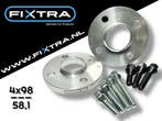 Spacers Fiat 4x98 Spoorverbreders, Auto-onderdelen, Ophanging en Onderstel, Nieuw, Fiat