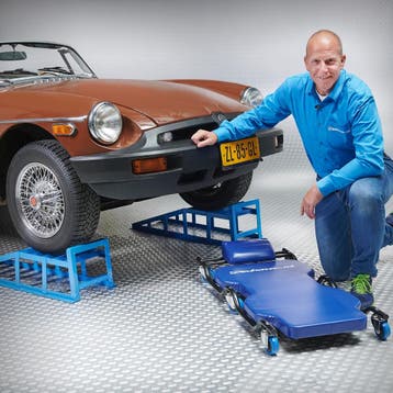 Datona Combivoordeel: oprijbokken XXL + garage ligkar -, Auto diversen, Ophalen of Verzenden, Nieuw