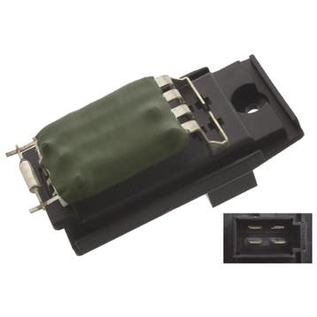 Weerstand, interieurventilator FORD TOURNEO CONNECT (1...., Ophalen of Verzenden, Nieuw