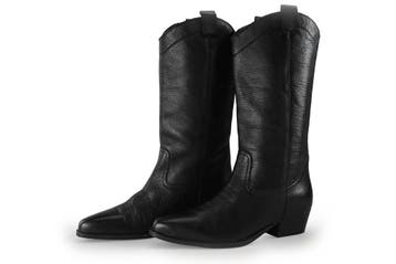 Sacha Biker boots in maat 41 Zwart, Verzenden, Zwart, Overige typen, Zo goed als nieuw