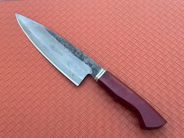 Custom Hand-Forged Premium Chefs Knife - Tafelmes - Staal,