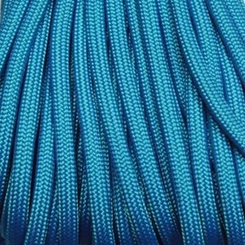Rol 100 meter - Sky Blue Paracord 550 - #52, Ophalen of Verzenden, Nieuw, Draad