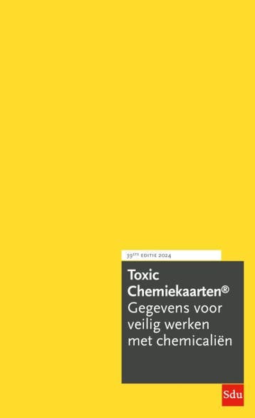 Toxic Chemiekaarten, 39ste editie 2024 9789012409100, Boeken, Verzenden, Zo goed als nieuw