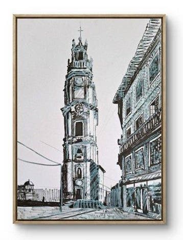 David Ferraz (XX) - Oporto 008, Antiek en Kunst