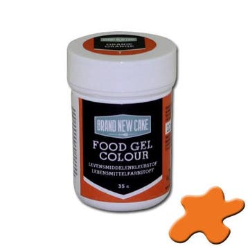 BrandNewCake Kleurstof Gel Oranje 35g, Verzenden, Nieuw