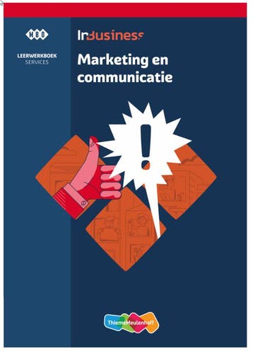 InBusiness Services Marketing en communicatie  9789006668391, Zo goed als nieuw