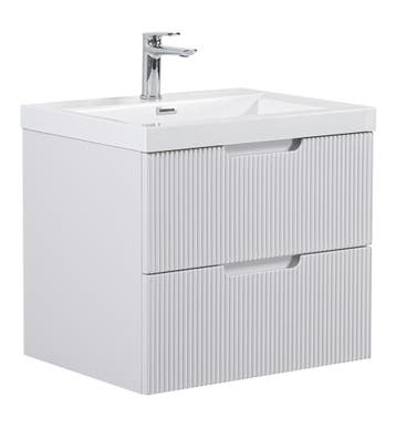 Badkamermeubel Set Thermis 60cm Wit Badmeubel, Huis en Inrichting, Badkamer | Badkamermeubels, Verzenden, Nieuw, Wastafelkast