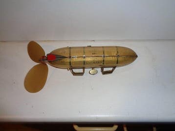 Lehmann - Zeppelin 651 - Opwindbaar blikken speelgoed -, Antiek en Kunst, Antiek | Speelgoed