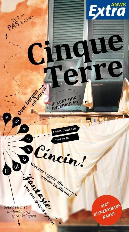 Cinque Terre / ANWB Extra 9789018047771 Hannah Hauer, Boeken, Reisgidsen, Zo goed als nieuw, Verzenden
