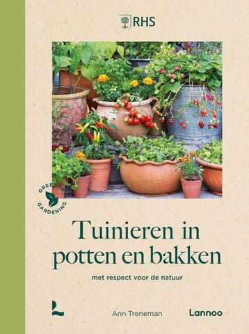Tuinieren in potten en bakken -  9789020906714, Boeken, Wonen en Tuinieren, Royal Horticultural Society, Nieuw, Ophalen of Verzenden