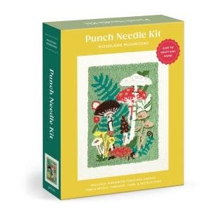 Woodland Mushrooms Punch Needle Kit |  | Nieuw, Ophalen of Verzenden, Nieuw