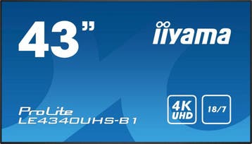 Iiyama LE4340UHS-B1 - 4K VA Monitor - 43 Inch, Computers en Software, Monitoren, Verzenden, Nieuw