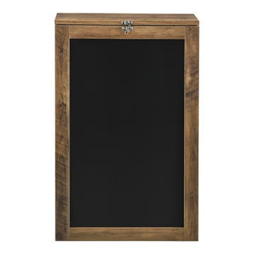 Klaptafel eettafel voor wandmontage met krijtbord hout, Verzenden, Nieuw