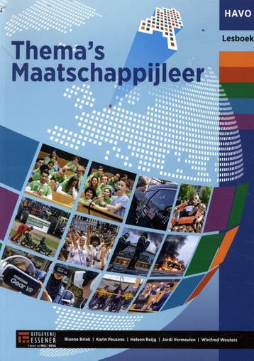 Themas Maatschappijleer voor HAVO 9789086744404, Verzenden, Zo goed als nieuw