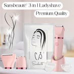 2dekans | Sansbeauté® 3-in-1 Ladyshave – Gezicht, Oksels &, Sieraden, Tassen en Uiterlijk, Uiterlijk | Gezichtsverzorging, Ophalen of Verzenden