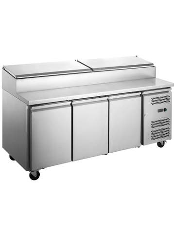 Koelwerkbank - 3-Deurs - 580 Liter - RVS - 230V - G-Line, Verzenden, Nieuw in verpakking