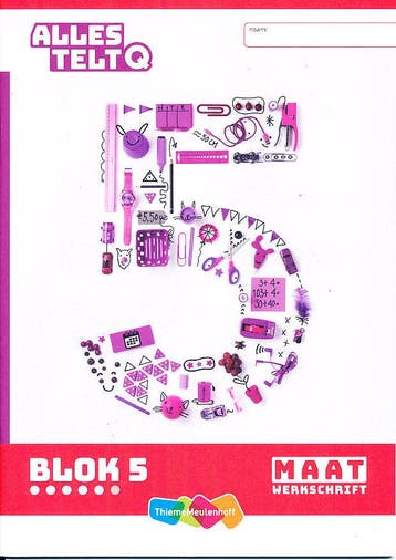 Alles Telt Q Werkschrift Maat blok 5 groep 5 (per stuk), Boeken, Verzenden, Nieuw