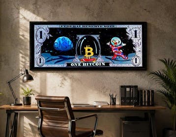 Moabit - Uncle Scrooge X The First Bitcoin on The Moon