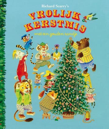 Vrolijk Kerstmis | Richard Scarry | Nieuw, Boeken, Ophalen of Verzenden, Nieuw, Richard Scarry