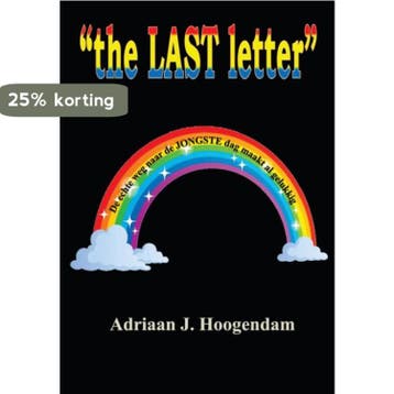 The last letter - Adriaan J. Hoogendam 9789082570342, Verzenden, Gelezen, Adriaan J. Hoogendam