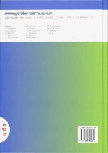 Getal en Ruimte 1 Vmbo-KGT deel 2 9789011102316, Boeken, Verzenden, Gelezen, L.A. Reichard