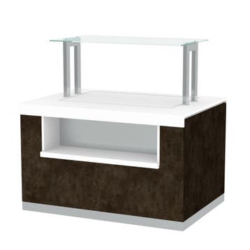 GGM Gastro | Buffet gekoeld PRAG - 1400mm - met gekoelde |, Verzenden, Nieuw