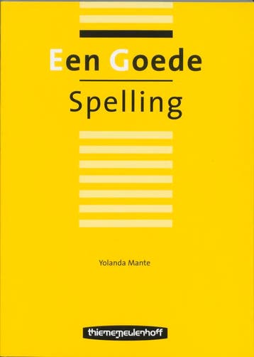 Een goede spelling / Een goede reeks - Y. Mante, Verzenden, Gelezen, Y. Mante