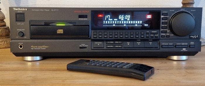 Technics - SL-P777 CD Player with Remote – 1989 – Excellent, Audio, Tv en Foto, Radio's
