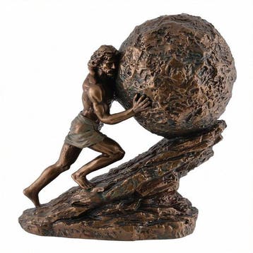 sculptuur, Sisyphus Miniature – Mythological Collector’s, Antiek en Kunst