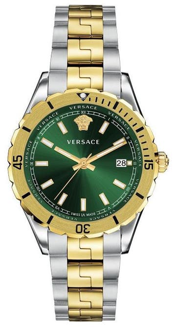 Versace VE3A00720 Hellenyium heren horloge 42 mm, Overige merken, Staal, Verzenden, Polshorloge