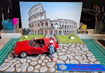 Protar 1:24 - Model raceauto - Alfa Romeo Giulietta Spider, Nieuw
