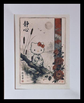 Emma Wildfang - „Hello Kitty“ - Series - Anime Ukiyo –, Nieuw