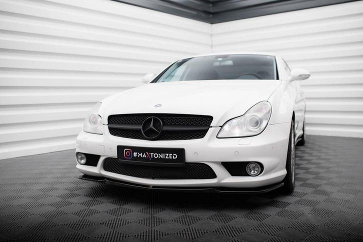 Front Splitter V.1 Mercedes CLS C219 55AMG, Auto diversen, Tuning en Styling, Verzenden