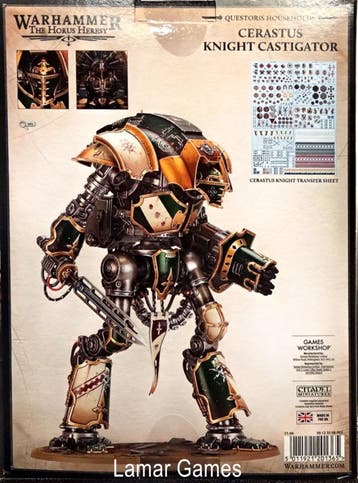 The Horus Heresy Cerastus Knight Castigator (warhammer, Ophalen of Verzenden, Nieuw