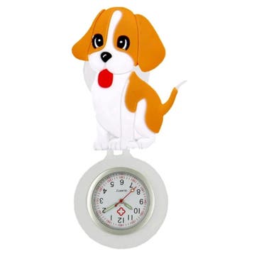 Fako® - Verpleegstershorloge - 3D Roller - Hond, Verzenden, Nieuw