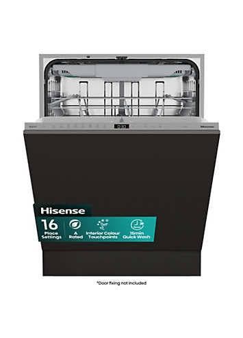€369 Hisense HV663A60UK vaatwasser Volledig ingebouwd 16, Witgoed en Apparatuur, Ophalen of Verzenden, Nieuw, Energieklasse A of zuiniger