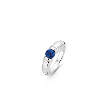 TI SENTO-MILANO 12152BL RING ZILVER MAAT 58, Sieraden, Tassen en Uiterlijk, Ringen, Verzenden, Nieuw
