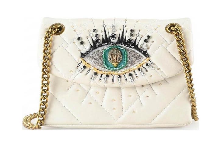 Kurt Geiger Schoudertas Wit, Sieraden, Tassen en Uiterlijk, Tassen | Damestassen, Wit, Zo goed als nieuw, Verzenden