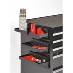 Set van 4 magnetische bakken - zwart, Ophalen of Verzenden, Nieuw