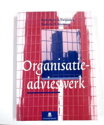 ORGANISATIE-ADVIESWERK DR 2 - A. Twijnstra 9789020727043, Boeken, Verzenden, Gelezen, A. Twijnstra