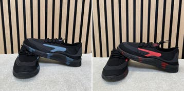 Partij sportschoenen zwart met accent – maat 41 t/m 44, Ophalen, Nieuw, Sneakers of Gympen