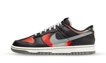 Nike Dunk Low Graffiti Black Red, Nieuw