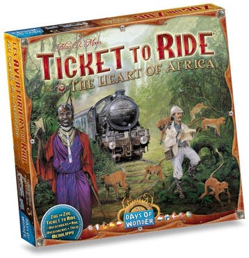 Ticket To Ride - The Heart of Africa Uitbreiding | Days Of, Verzenden, Nieuw
